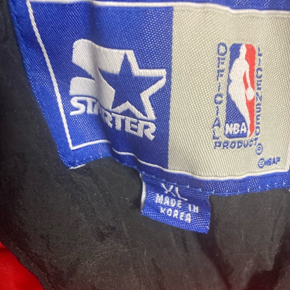 Vintage 90s Chicago Bulls starter jacket xl - Picture 2 of 3